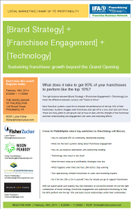 Upcoming Franchise Business Network Meeting