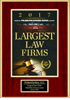 Featured in largest law firms 2017