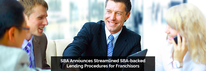 Lending Procedures for Franchisors